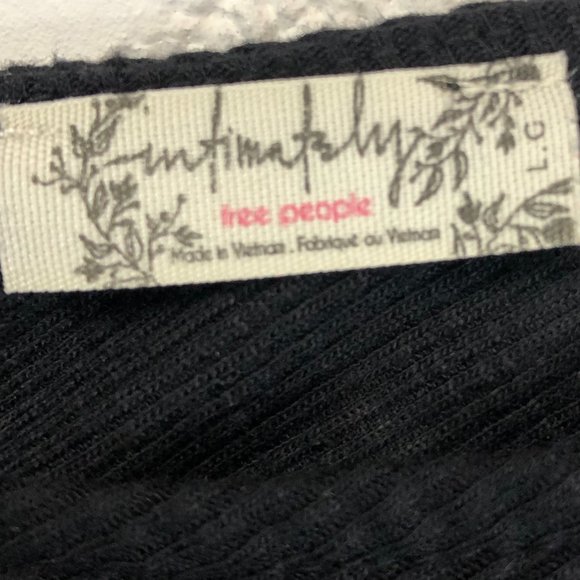 Intimately Free People Black Cropped Tank Top - Picture 5 of 5